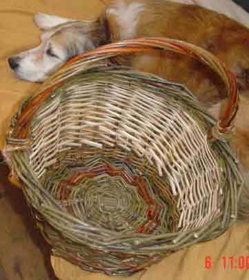 mary with basket